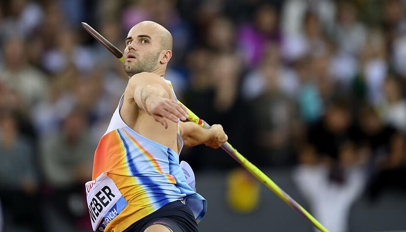 Top-Kandidat f&uuml;r eine Medaille: Speerwerfer Julian Weber.