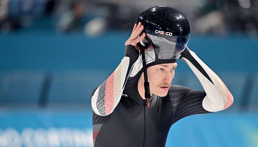 Eisschnelll&auml;ufer Fridtjof Petzold wurde vom Verband mit einem vorl&auml;ufigen Startverbot belegt. (Archivbild)