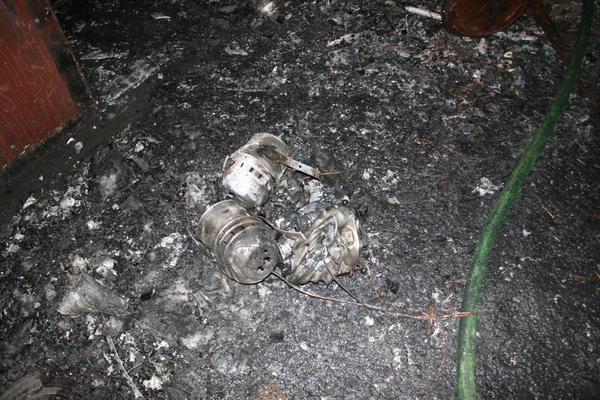 Brand in der Laube I 02.05.