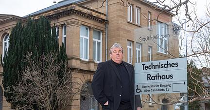 Seit 2006 ist das Technische Rathaus die berufliche Heimat von Bürgermeister Wilfried Hajek. Hier erfolgten wichtige städtebauliche Weichenstellungen.
Foto: Mario Berger