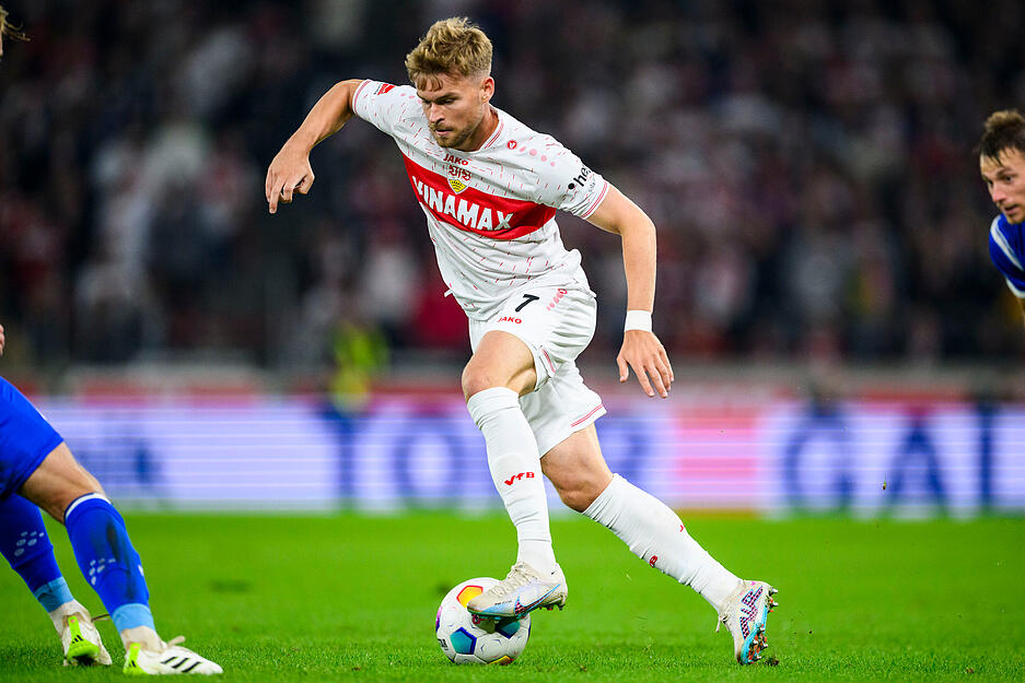 Seit Sommer 2023 ist Maximilian Mittelstädt beim VfB Stuttgart. Seit Sommer 2023 ist Maximilian Mittelstädt beim VfB Stuttgart.