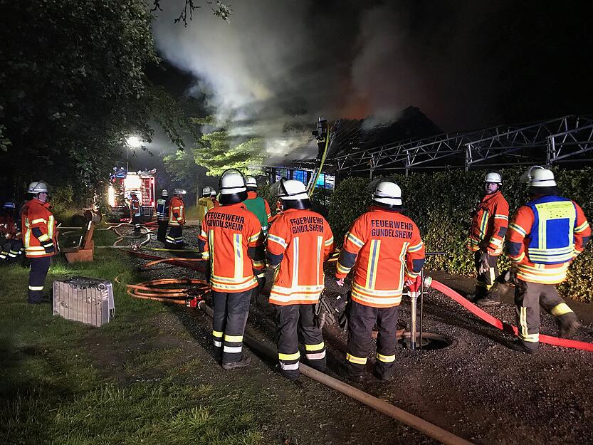 Brand der Albvereinshütte am Calvarienberg