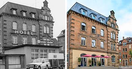 Die Schlachthof-Gaststätte in Heilbronn anno 1986 (links) und heute. Die Schlachthof-Gaststätte in Heilbronn anno 1986 (links) und heute.