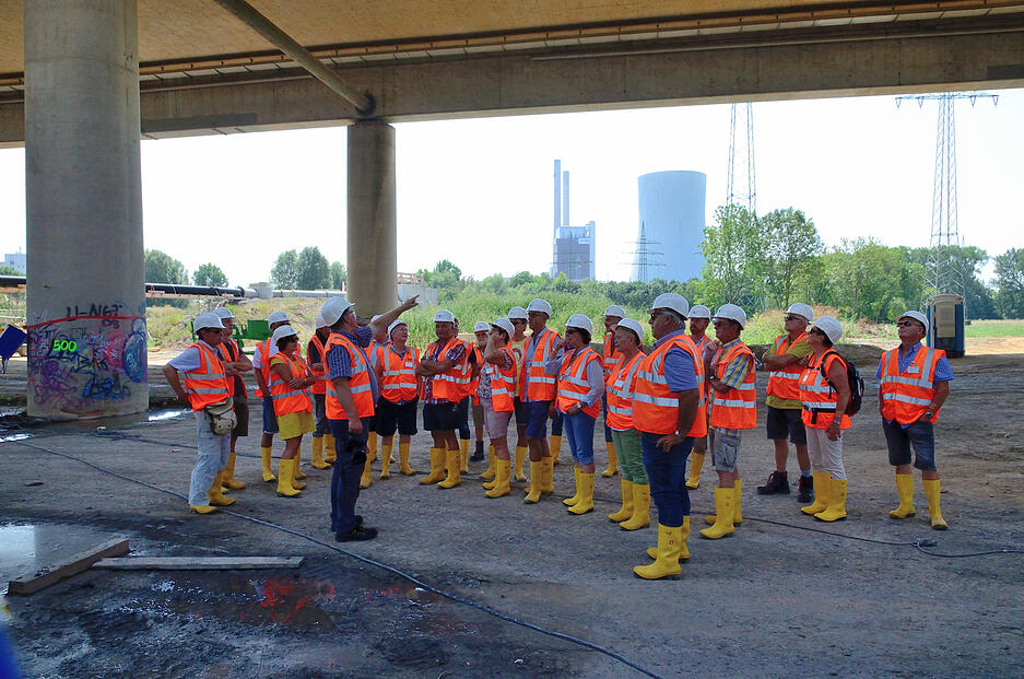 Stimme-Lesersommer: Besuch auf der A6-Baustelle Neckartalübergang