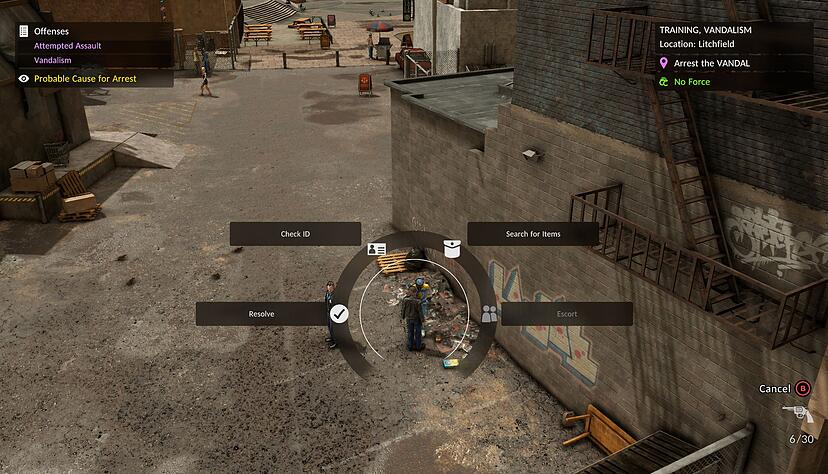 Hat man die Schuldigen im Einsatz lebend erwischt, sollte man f&uuml;r die volle EP-Ausbeute nach dem klassischen Polizei-Prozedere vorgehen.