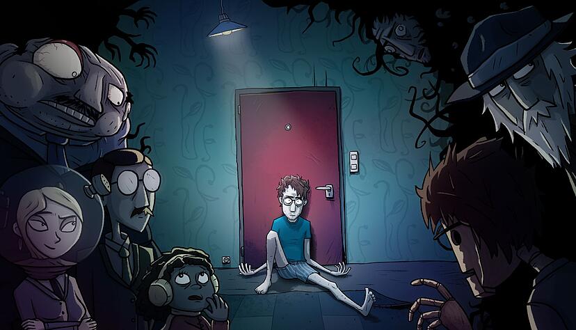 Colin Walker ist gefangen in seinem Apartment.