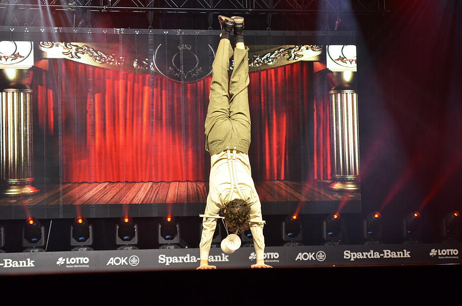 Ein buntes Programm bot die Turngala "Beyond Limits" in Heilbronn.