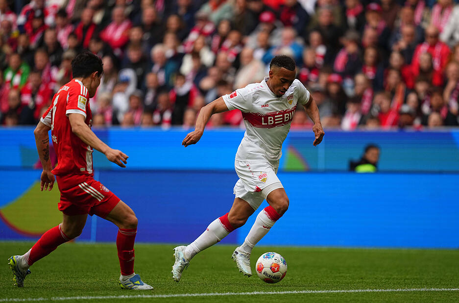 Jamie Leweling: Kaum sichtbar im Spiel. Leweling tauchte ab. Note: 5