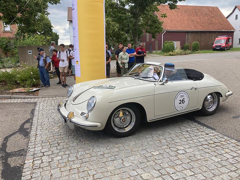Oldtimer bei der Heidelberg Historic.