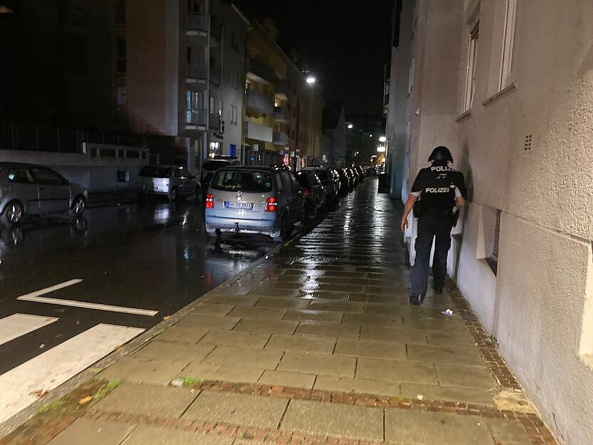 Polizeieinsatz in Heilbronn Polizeieinsatz in Heilbronn