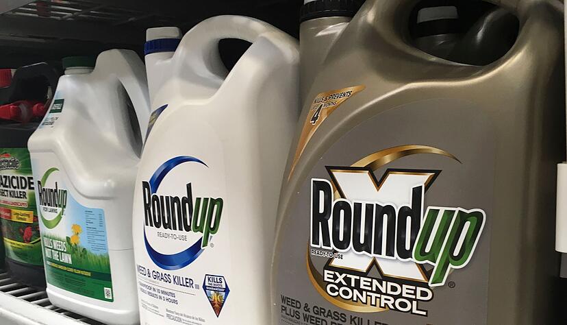 Beh&auml;lter mit Roundup stehen in einem Ladenregal in San Francisco. (Archivbild)
