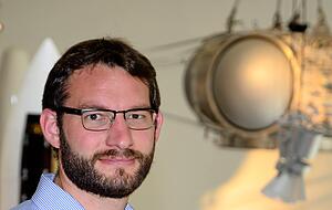 Philipp Altenh&ouml;fer vom DLR in Lampoldshausen. Foto: Gleichauf