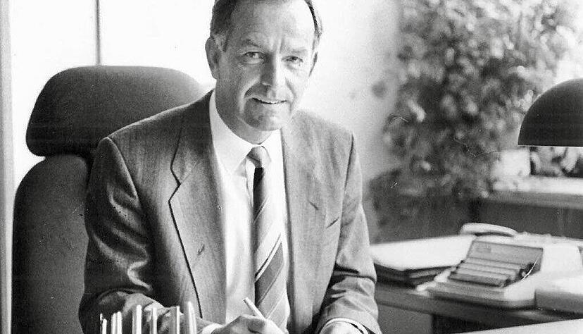 Als erster B&uuml;rgermeister nach dem Zusammenschluss von Gro&szlig;gartach und Schluchtern gestaltete Hermann Eppler Leingarten ma&szlig;geblich.