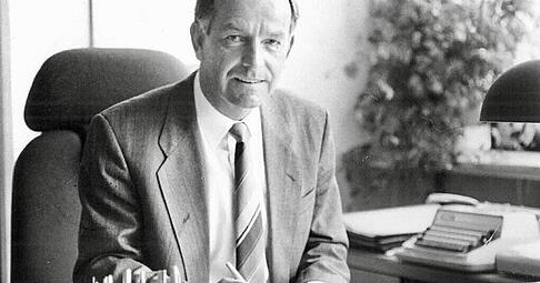 Als erster B&uuml;rgermeister nach dem Zusammenschluss von Gro&szlig;gartach und Schluchtern gestaltete Hermann Eppler Leingarten ma&szlig;geblich.