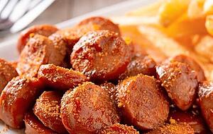 Currywurst auf Platz zwei.