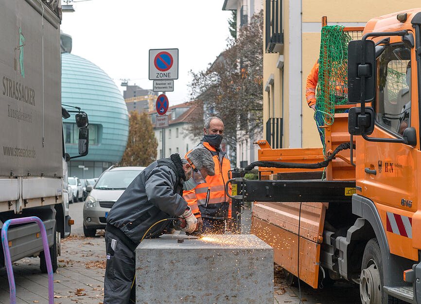 K&auml;thchen-Statue ist zur&uuml;ck