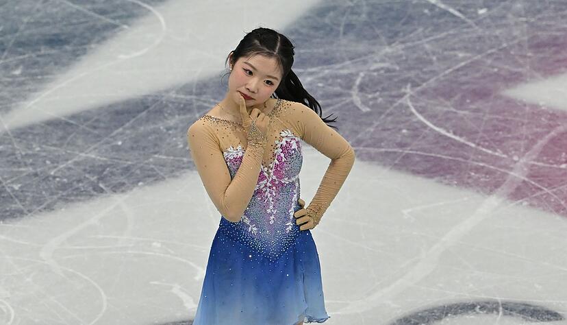 Die Japanerin Ami Nakai gewinnt Bronze.