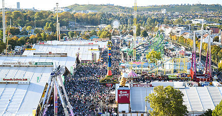 Das Cannstatter Volksfest wurde wegen des Coronavirus abgesagt. Foto: Tom Weller/dpa