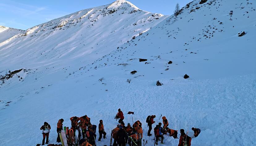 Rettungskr&auml;fte waren am Finsterkopf im Einsatz.