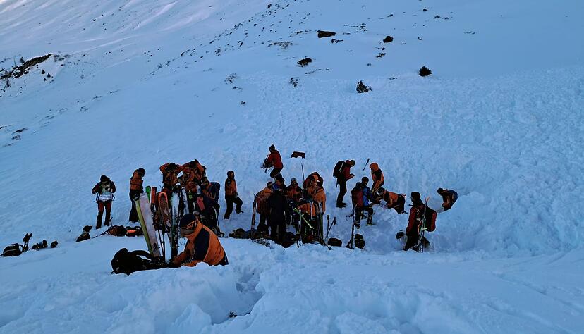 Rettungskr&auml;fte waren am Finsterkopf im Einsatz.