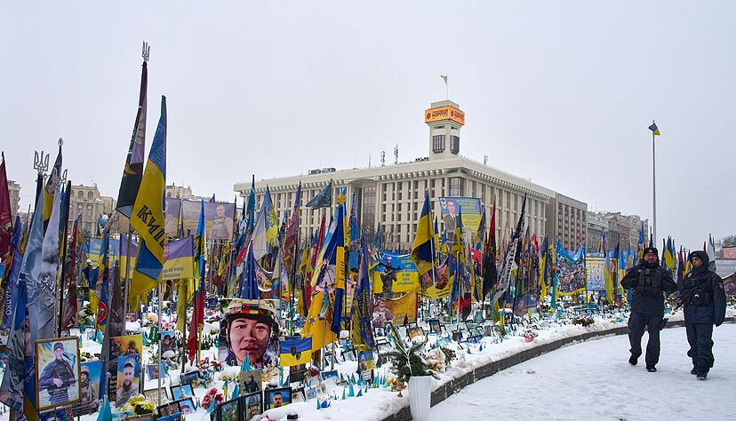 Russische Luftangriffe versch&auml;rfen die Not der Ukraine im harten Winter.