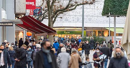 Letztmals in der Innenstadt: Am Tag vor dem Lockdown Mitte Dezember war die Heilbronner Innenstadt noch einmal sehr gut besucht.
Foto: Archiv/Berger