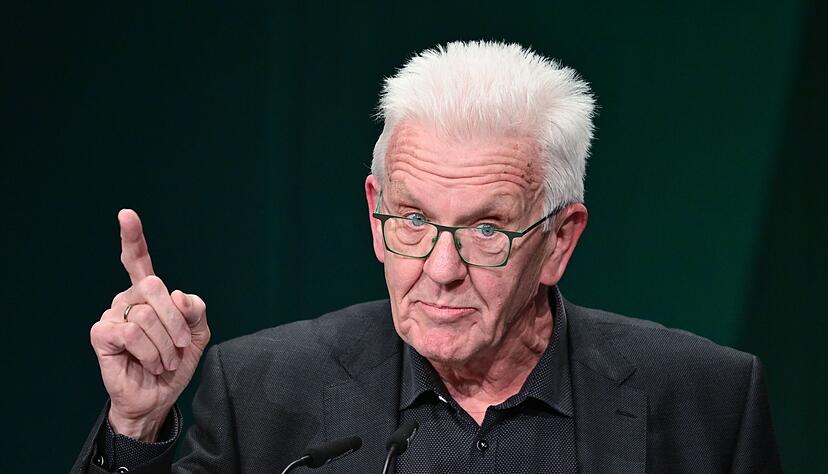 «Lass euch davon nicht kirre machen», rät Kretschmann beim Blick auf die Umfragen. «Lass euch davon nicht kirre machen», rät Kretschmann beim Blick auf die Umfragen.