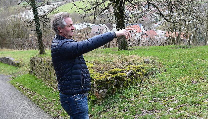 Auf der Alten Steige zum Michaelsberg begegnete Michael Schäfer Montagnacht einem Wolf. Foto: Rudolf Landauer