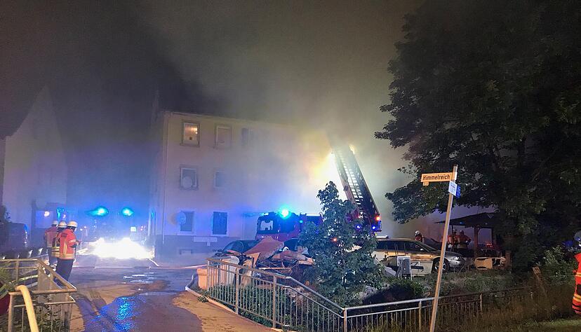 Brand in Gundelsheim
