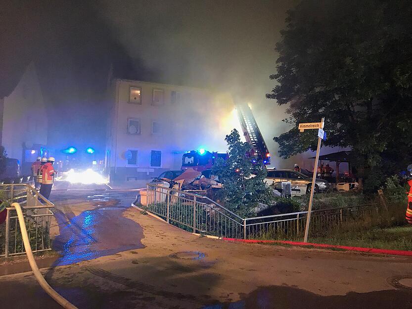Brand in Gundelsheim