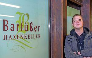 Nico Lederer war Koch im Weinsberger Haxenkeller und m&ouml;chte weitermachen.