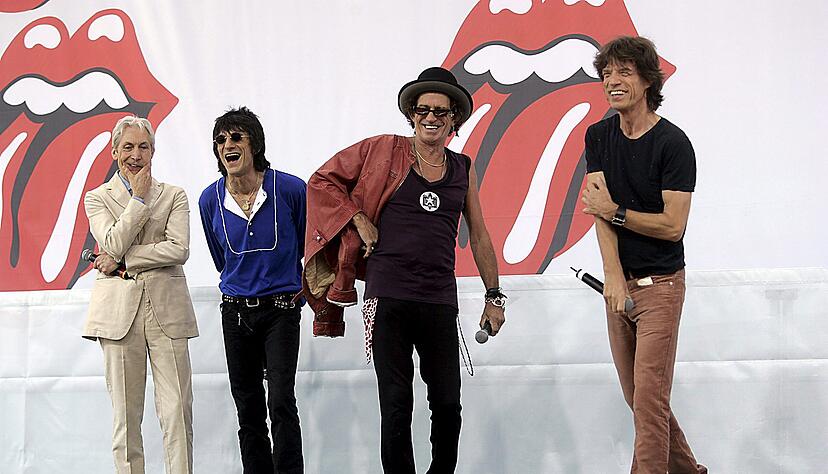 Auch das berühmte Logo der Band geht auf das Konto von Mick Jagger. Auch das berühmte Logo der Band geht auf das Konto von Mick Jagger.