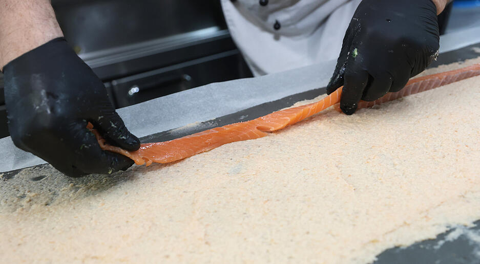 Auf dem Hofgut werden verschiedene Maultaschen-Varianten hergestellt.