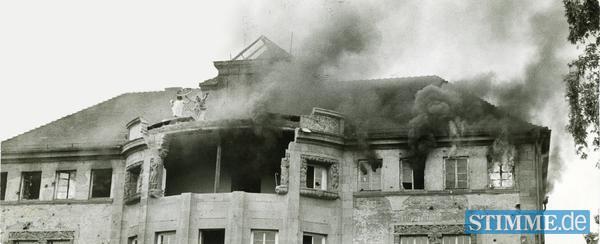 1970 beobachten mehrere tausend Augenzeugen die Theater-Explosion bei einer Katastrophenschutzübung.