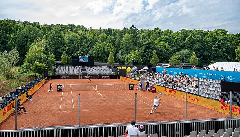 So sieht er aus, der neue Center Court des Neckar-Cups in Bad Rappenau. So sieht er aus, der neue Center Court des Neckar-Cups in Bad Rappenau.
