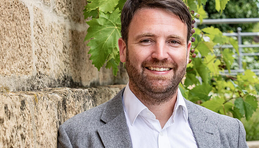 Tobias Kniel will Bürgermeister in Roigheim werden.