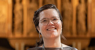 Rivka Schunk ist die neue Pfarrerin in der Kilianskirche und erlebt in dieser Position ihre erste Adventszeit dort.