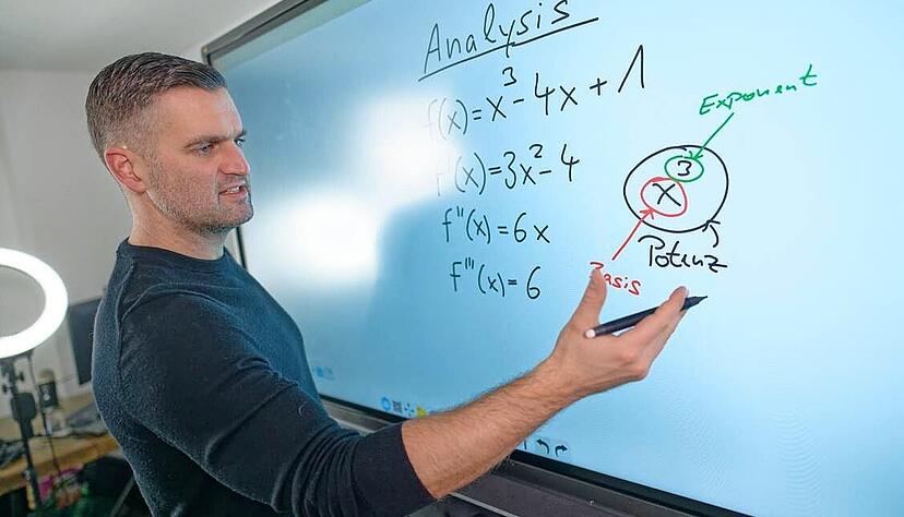 Viele Sch&uuml;ler tun sich mit Mathe schwer. Das hat der IQB-Bildungstrend gezeigt.