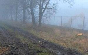 Nachdem Lastwagen und Bagger angerückt waren, ist der Weg gezeichnet. Fotos: privat Nachdem Lastwagen und Bagger angerückt waren, ist der Weg gezeichnet. Fotos: privat