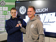 Verhelfen dem VfR Heilbronn im Abstiegskampf zu frischem Schwung: Sportdirektor Alexander Thomas (links) und Cheftrainer Andreas Lechner.