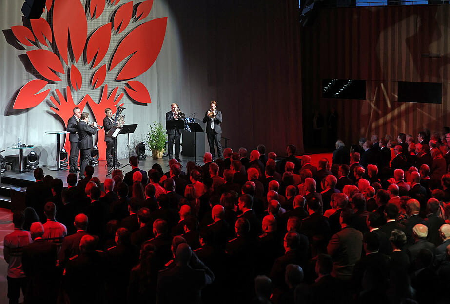 Festakt 50 Jahre Hohenlohekreis im Carmen-W&uuml;rth-Forum K&uuml;nzelsau. W&uuml;rth Philharmoniker