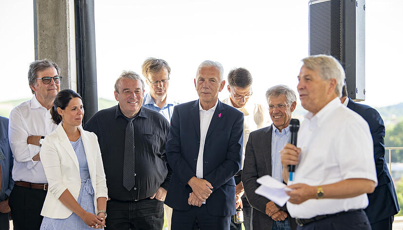 Das Parkhotel feiert Richtfest Das Parkhotel feiert Richtfest