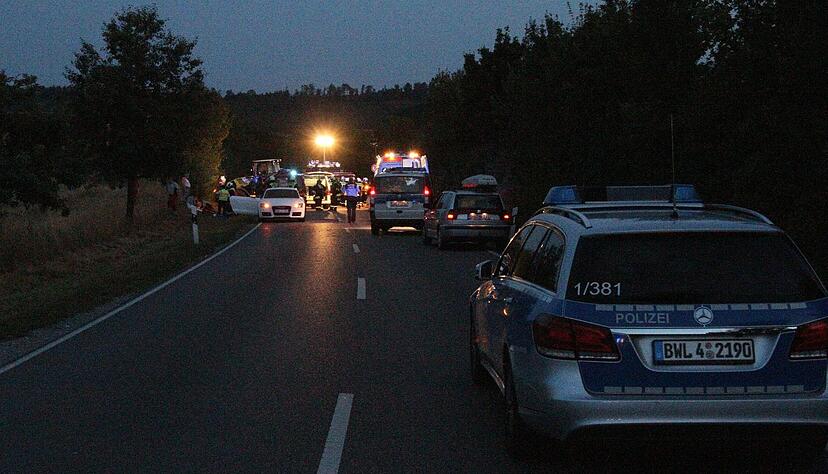 T&ouml;dlicher Verkehrsunfall bei Vellberg