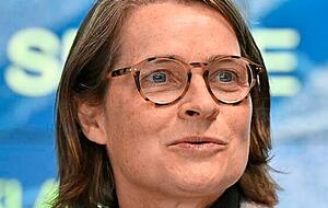 Veronika Rücker, Sportdirektorin Deutscher Tennis Bund (DTB), während einer Pressekonferenz des Deutschen Tennis Bundes. (zu dpa: «Torben Beltz neuer Chef-Bundestrainer der DTB-Spielerinnen») +++ dpa-Bildfunk +++ Veronika Rücker, Sportdirektorin Deutscher Tennis Bund (DTB), während einer Pressekonferenz des Deutschen Tennis Bundes. (zu dpa: «Torben Beltz neuer Chef-Bundestrainer der DTB-Spielerinnen») +++ dpa-Bildfunk +++