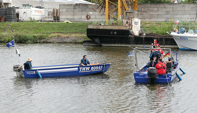 THW probt den Ernstfall in Heilbronn THW probt den Ernstfall in Heilbronn