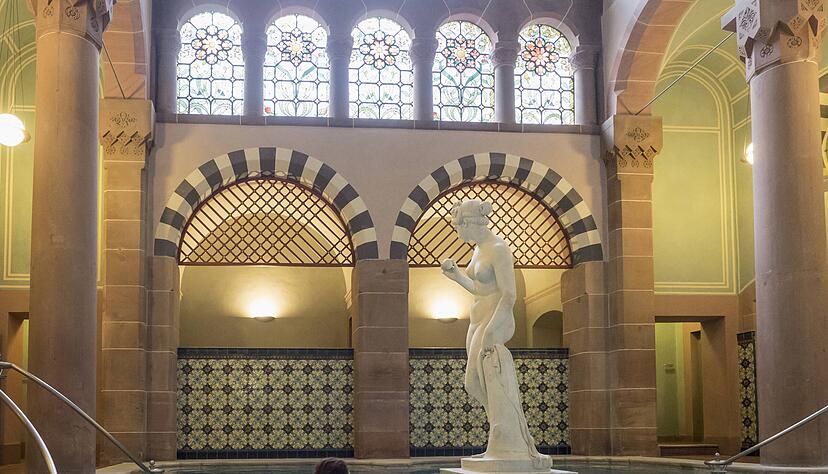 Im Palais Thermal in Bad Wildbad sollen bereits Fürsten und Könige Entspannung gefunden haben.