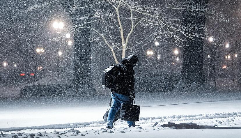 Die Beh&ouml;rden warnen seit Tagen vor einem der schwersten Winterst&uuml;rme der letzten Jahre.