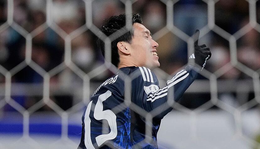 Der fr&uuml;here Bundesliga-Profi Daichi Kamada erzielte das erste japanische Tor.