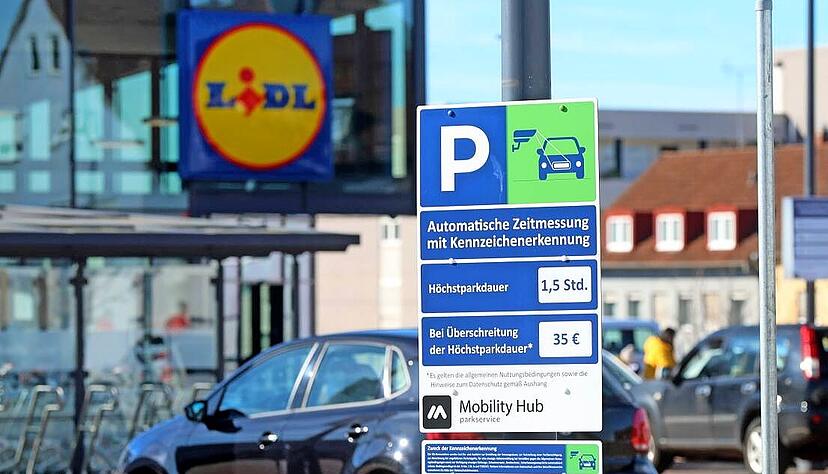 Kamera-Parkplatz Landesbahnstraße