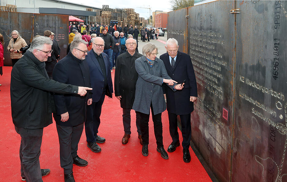 Die Gedenkst&auml;tte setzt ein Zeichen gegen das Vergessen.